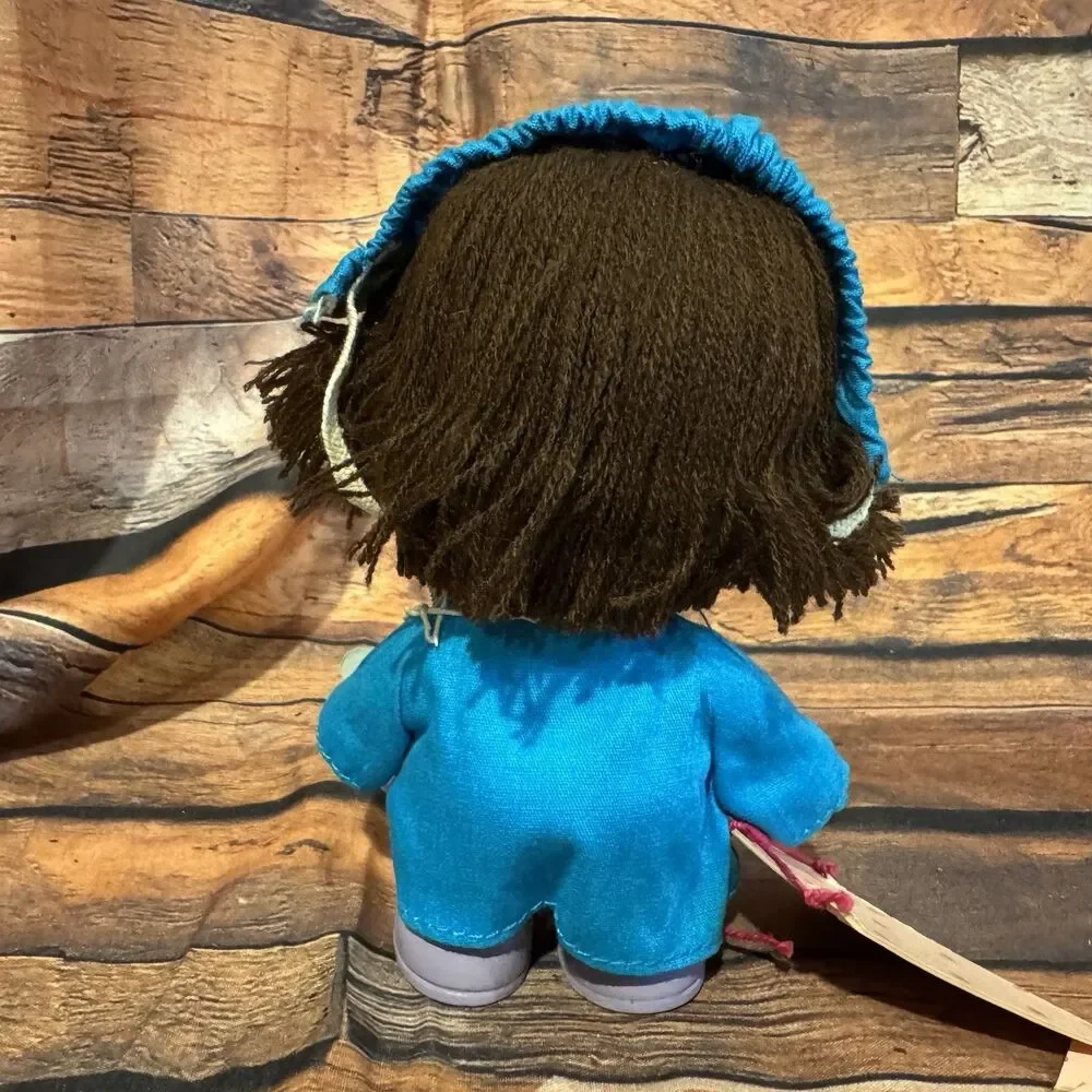 Vtg 1988 Precious Moments Hi Babies Doll Blue Outfit Kite Enesco Collection 5